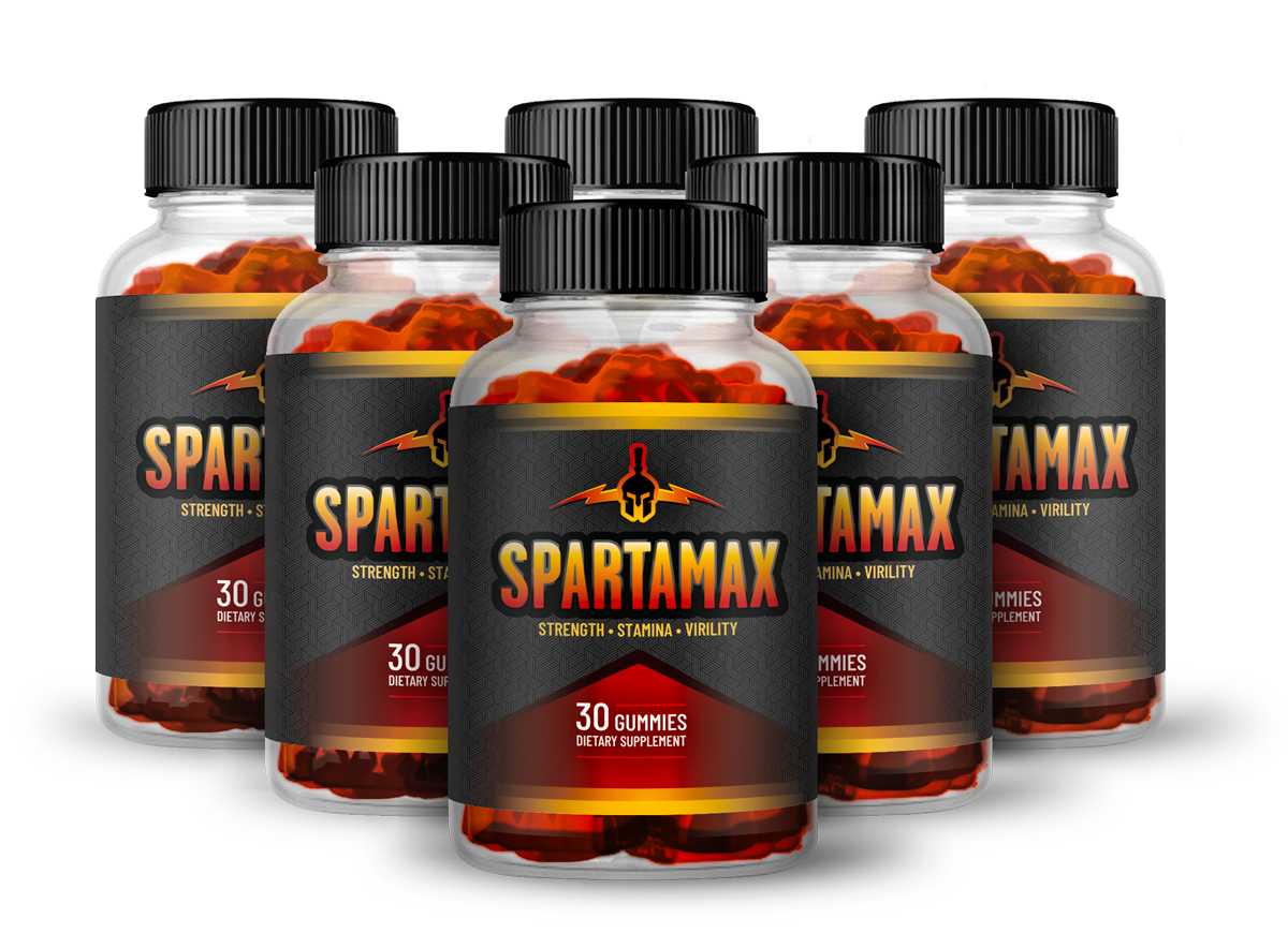 SpartaMax Gummies Bottle – 30 Gummies Dietary Supplement